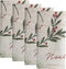 Elrene Home Fashions Set of 4 Holiday Tree Trimmings Fabric Napkins, 17" x 17"