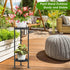 2 30'' Lilybud--lily Plant Stand Indoor Outdoor, Tier Iron Plant Stand, Tall Pedestal Stand Outdoor, Metal Flower