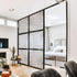 Window Privacy Film, Rainbow Window Clings, Removable Stained Glass Film, 17.5x78.7 Inch