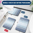OLANLY Luxury Bathroom Rug Mat 24x16 - Extra Soft Absorbent Non-Slip Polyester Bath Rugs for Bathroom Floor