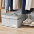 Closet, 16 LUVHOMEE Shoe Organizer for Fits Pairs, Large Shoe Box Storage Containers, Clear Foldable Shoe Storage Bins