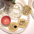 Cegkuc Set 6, 4" Coasters for Drinks with Holder of Family Coasters Home&Love Coaster for New Home Couples House