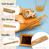 BambooMN Premium Reusable Japanese Bamboo Chopsticks - Twisted 9 inch - 6 Pairs