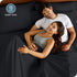 Bare Home Premium 1800 Microfiber Pillowcase Set - Ultra-Soft, Double Brushed, Hypoallergenic - Set of 2, Black