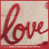Red Heart Mantle Scarf for Fireplace Decorations - Lace Mantel Cover Runner for Home Living Room, Romantic Indoor Decor