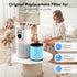M03 Replacement Filter 2 Pack, Compatible with MOOKA M03 Air Purifier, H13 True HEPA Activated Carbon Filter for Pets,