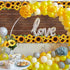 Tegeme 2 Countryside 54 108 Inch Pcs Sunflower Wood Grain Plastic Rustic Tablecloth Vintage Rectangle Table Covers