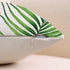 Outdoor Throw Pillow Covers 18x18, Set of 4 Waterproof Tropical Leaves Cushion Covers for Patio Garden