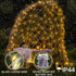 suddus 33ft 100 LED Outdoor String Lights, Warm White Fairy Lights Battery Operated with Remote for Bedroom, Dorm,