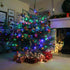 66FT 200 8 Dazzle Bright Christmas String Lights, LED Connectable Green Wire Modes String Lights, Waterproof Christmas