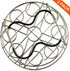 Steamer Cooling Rack Trivet Accessory Set - 9-holes Egg Steamer Cooking Rack with Heat Resistant Silicon Handles