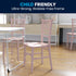 Commercial Flash Furniture Childs Pink Resin Party and Event Chiavari Chair for & Residential Use,Pink