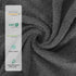 Set, 8 Set SEMAXE Bath Towel Piece Towel for Bathroom, Quick Dry Cotton Towels with Hanging Loops, Easy Care, Yellow
