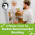 2 English Tree Toothbrush Timer for Kids Musical Minute Teeth Brushing Timer with Lights, Educational Toothbrushing