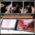 Acrylic Cookbook Stand: Clear Recipe Book Holder, Multifunctional Display Stand for Kitchen Counter, 6.5 x 8.5 Inches