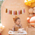 1st Boho Sun Yarn Garland High Chair Banner - You are My Sunshine Birthday Decor, Cake Smash Photo Props, Backdrop Baby