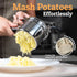 15oz 3 PriorityChef Large Potato Ricer With Discs, Heavy Duty Stainless Steel Potato Ricer for Mashed Potatoes, Potato