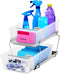 madesmart 2 Tier Organizer, Under Cabinet Storage with Pull Out Sliding Drawers,