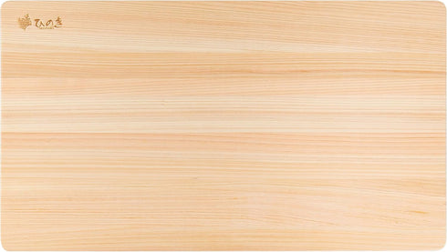 Hinoki Wood Reversible Cutting Board (13.5 x 8.2 x 0.55 Inch_Slim small)
