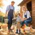 Chicken Mirror Toy for Coop Hens Chicks Hanging Accessories with Bell