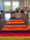 Del Mex (TM) Mexican Serape Blanket Table Runner (Orange)