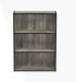 Furinno Pasir 3-Tier Open Shelf Bookcase, French Oak Grey