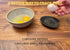 Crack'em Egg Cracker & Spoon Rest (Jet Black) - Perfectly Cracks Eggs & Contains Messes, Easy to Use