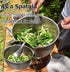 iBasingo Titanium Rice Serving Spoon, Portable Cooking Kit, Ultra-light Rice Shovel, Thickened Tableware Ti1079T