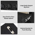 Key Holder for Wall, Decorative Key and Mail Holder with Shelf, Large Hooks for Bags, Coats, Umbrella – Paulownia Wood