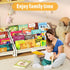 Aokitsink Nursery,4 Toddler Bookshelf,Montessori Bookshelf,Bookshelves for Toddlers and Tier Baby Bookshelves for Kids