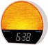 CKSS7071 Smartset 1.2" 6 8-Color Dimmable Emerson Sunrise Alarm Clock Radio with LED Display, White Noise, Soothing