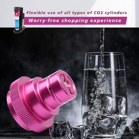 YUXIVCNE CO2 CO2 TR21-4 Quick Adapter Upgraded for Soda Water Bubbler Compatible with DUO/Terra/Art, Soda Maker Valve