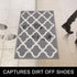 SHACOS Indoor Door Mat 18"x29", Non Slip Rubber Backing Indoor Entrance Rug Washable Absorb Dirt Floor Mats