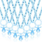 Coume 36 Pcs Shower Party Pacifiers Necklace Acrylic Pacifiers Charm Necklace for