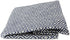 DII Woven Paper Storage Bin, Geo Diamond, Nautical Blue, Large Round