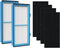 Nispira AER1 Filter Replacement for Holmes Air Purifier HAPF30AT HAP242-NUC, True HEPA 4 Carbon Booster