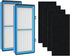 Nispira AER1 Filter Replacement for Holmes Air Purifier HAPF30AT HAP242-NUC, True HEPA 4 Carbon Booster