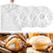 200PCS Reusable Elastic Bowl Covers for Bread Proofing, Sourdough Baking Cover, Stretchable Plastic Wrap for Storage
