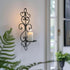 Set 2 (LY0017) Metal Wall Candle Sconce Holder of Hanging Wall Mounted Candle Sconces Holder, Wall Sconces Decor
