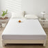 Mooreeke Premium Full Size Nylon Mattress Protector - 100% Waterproof, Naturally Cooling, Fitted Cover for Up to 14"