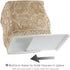 Creative Scents Victoria Tissue Box Cover, Beige Square Holder for Bathroom, Decorative with Durable Slider