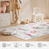 4X6 SLEEP ZONE Kids Rugs for Playroom, Area Rugs for Girls Bedroom Princess Castle, Washable Nursery Carpet, Non Slip