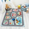 LIVEBOX Kids Rug 3'x5' Car Rug Play Mat for Playing Cars, City Life Educational Carpet for Children