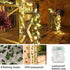 33 8 100 Ft Vine with Fairy Lights Battery Operated, Flashing Model Waterproof LEDs Battery Powered Artifical Ivy
