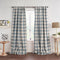 Elrene Home Fashions Farmhouse Living Grainger Buffalo-Check Blackout Window Curtain, Living Room