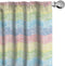 Lunarable Polka Dot Window Curtains - Colorful Rainbow Circles Design, Lightweight Decor 2-Panel Set, 28" x 63"