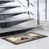Bencailor 2 Pcs Farmhouse Kitchen Rugs, Non-Slip Washable Rooster Welcome Mats for Indoor Outdoor