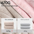 Set 6 (70 x35 670GSM Sets REDKISS Towel of - Oversized Bath Sheets in), Ultra Soft & Highly Absorbent, Quick Dry Beige