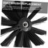 2pcs Chimney Brush Dryer Vent Cleaner Drill Attachment - Duct Brush Replacement Vent Brush Cleaning Tools