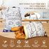 Stnopw 2 Pack Bread,17x12 Bread Bag for Homemade Reusable Beewax Food Storage Bags with Beeswax Lining,Natural Cotton